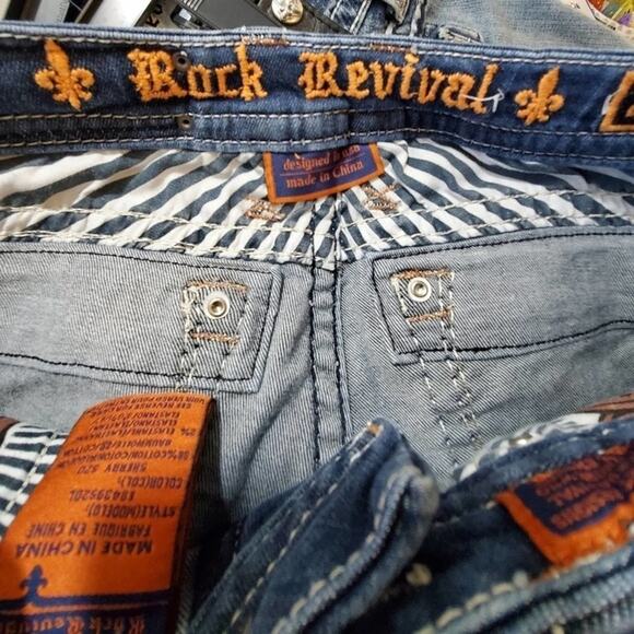 Rock Revival sherry skinny jeans size 25 - Picture 13 of 15